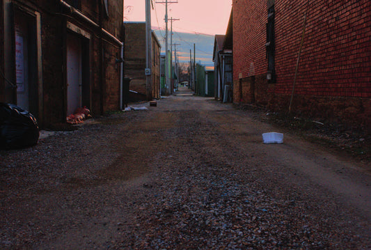 Back Alley Postcard