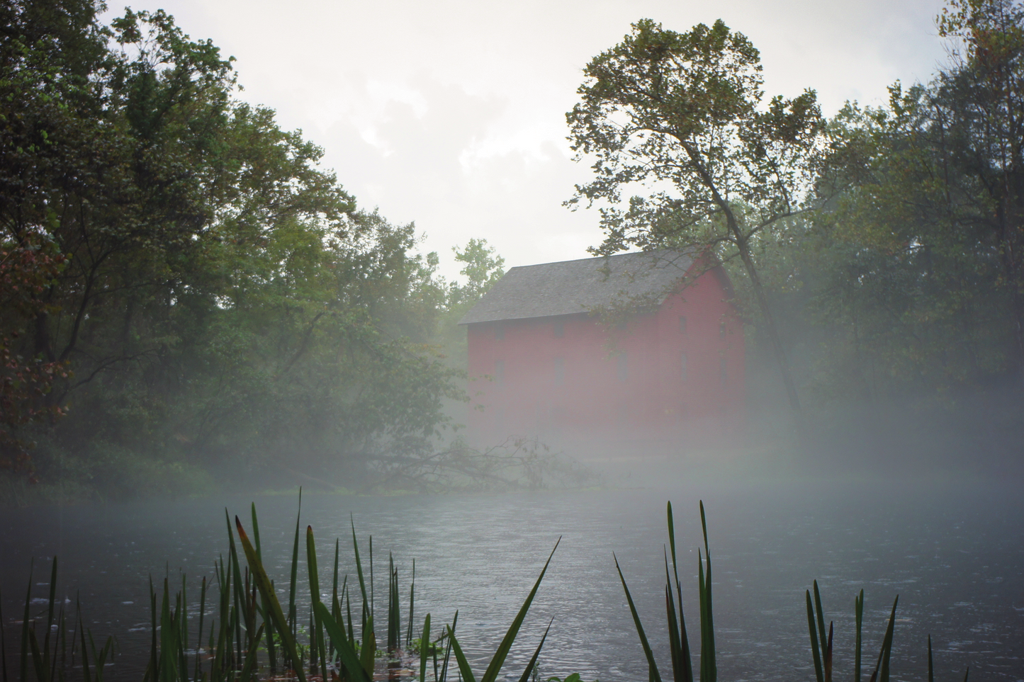 Alley Springs Mill Postcard