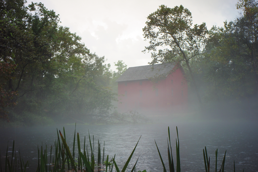Alley Springs Mill Postcard