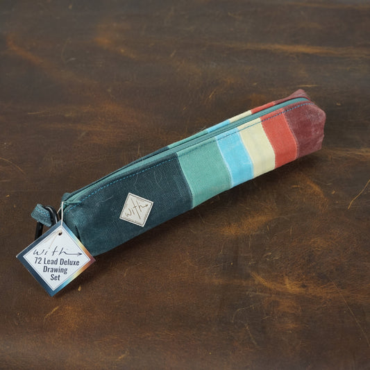 With 72 Lead Deluxe Drawing Set